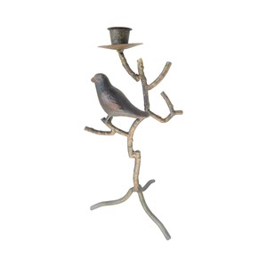 Minimalist <b>Tall</b> Metal <b>Candle</b> <b>Holder</b> for Sophisticated Christmas Ambience for Contemporary Wedding Events and Home Decor - Product Image 1