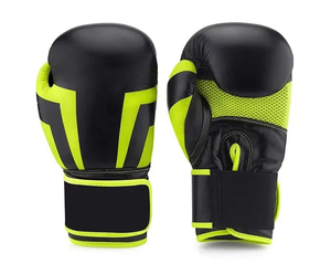 Guantes de boxeo hechos de cuero profesional para adultos Guantes de boxeo ganadores personalizados profesionales a la venta a precio razonable - Product Image 1