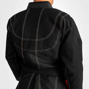 Uniforme de Artes Marciales Personalizado al por Mayor con Logotipo Frontal, Serigrafiado, 100% Algodón, Karate, Taekwondo, Judo, para Hombre y Mujer - Product Image 2