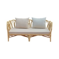 Canapés et chaises de jardin en rotin traditionnels faits à la main pour l'extérieur, pour salon, parc, hôtel et zones de restauration - OEM/ODM du Vietnam