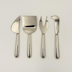 Best Selling 4pcs Stainless Steel Cheese <b>Knife</b> With Comfortable Handle Durable Kitchen Tool for Cheese Cutting - Product Image 2