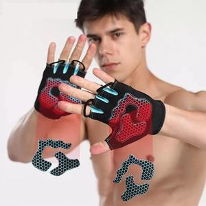 Respirant demi-doigt Gel gants de cyclisme en gros vélo de course gants en cuir pour l'équitation pour le vélo et le vélo - Product Image 6