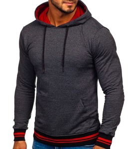 2024 de alta calidad de gran tamaño ropa de calle Sudadera con capucha de los hombres sudaderas con capucha personalizadas al por mayor sudaderas con capucha térmicas de algodón para servicio OEM - Product Image 3