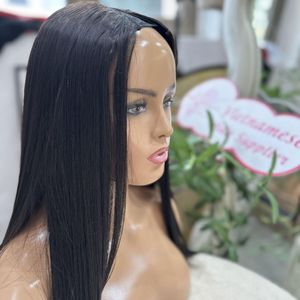 Venta al por mayor de pelo Remy negro natural de proveedor en bruto pelucas humanas con hueso recto paquetes vietnamitas - Product Image 2