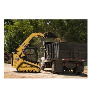 CAT 259D durable avec chenilles en caoutchouc renforcées d'acier et train de roulement robuste pour travaux tout-terrain - Product Image 3