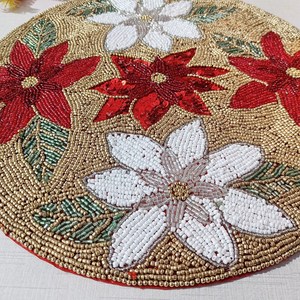 <b>Beaded</b> Table <b>Placemat</b> - Product Image 2