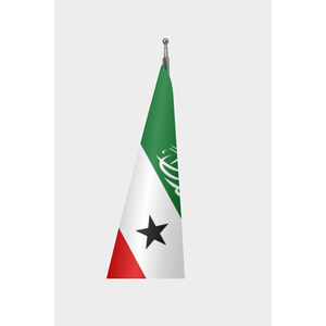 Somaliland Official Indoor <b>Flag</b> with Custom Logo Digital Printing Aluminum Fiberglass <b>Pole</b> Car Hand <b>Flag</b> Made Plastic Polyester - Product Image 3
