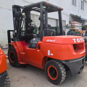 Maquinaria Original japonesa de alta calidad usada 95% nueva carretilla elevadora de segunda mano TOYOTA 50 carretilla elevadora capacidad de carga de 5 toneladas para venta al por menor - Product Image 4