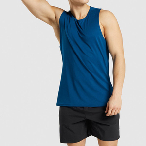 2024 New Arrival Primum Quality Men's Gym Workout Tank Tops 100% Cotton Breathable Slim Fit Quick Dry Casual Athletic Knitted - Product Image 1