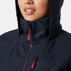 Veste de ski pour femmes personnalisée avec doublure polaire chaude de conception imperméable de fabrication OEM et options d'impression de marque de distributeur - Product Image 2