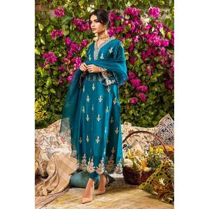 Conjunto de Camisa y Dupatta de Chifón para Primavera/Verano - Product Image 5