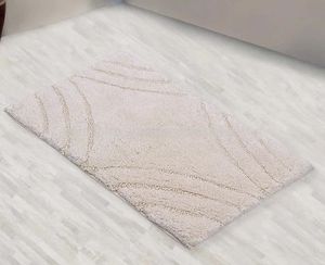 Alfombrilla de baño reversible de algodón 100% al por mayor alfombra de baño de calidad superior alfombra de baño lavable para uso en baño en India - Product Image 5