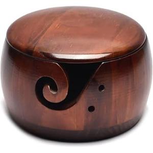 Bol en fil de bois dernier modèle Bols en fil rond artisanal pour tricoter Bol en fil de bois artisanal au meilleur prix - Product Image 6