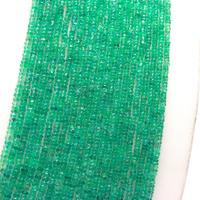 El más vendido, collar de cuentas de Esmeralda zambiana verde Natural, múltiples hebras, verde esmeralda, collar ajustable hecho a mano para hacer joyas