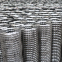 Maille de fil métallique galvanisée de haute qualité, en acier zingué, pour sol en béton, maille de fil métallique soudée BRC, rouleau pour clôture