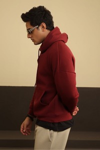 Vente en gros de sweats à capuche pour hommes en coton 100% imprimé, style vintage, épais, avec logo personnalisé, col à capuche, respectueux de l'environnement - Product Image 3