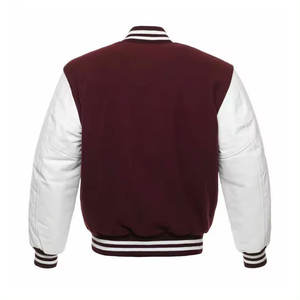 Chaquetas de Moda Urbana para Hombre al por Mayor, Chaqueta Universitaria con Letras de Béisbol y Logotipo Personalizado, Chaquetas de Talla Grande para Hombre - Product Image 3