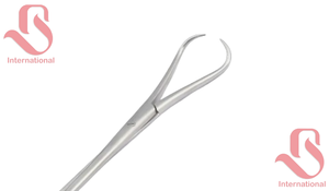 BISONS Vente en gros de pinces orthopédiques manuelles en acier inoxydable, à pointes courbées et pointues, plaquées or - Product Image 2