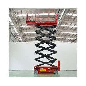 Electric Lifting Platform Mobile Scissor Lift High-Altitude Work Hoisting Equipment Forklift Truck