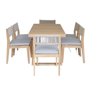 Ensemble de meubles de jardin de luxe en teck massif, avec des matériaux durables et résistants pour la décoration intérieure - Product Image 3