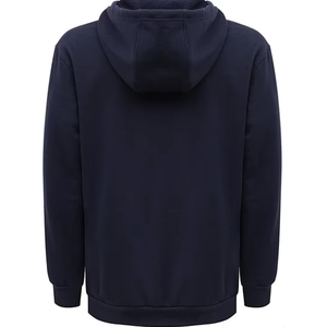 Vente en gros de sweats à capuche pour hommes de haute qualité, coupe classique, logo personnalisé, élégant, hiver, fermeture éclair, imperméable, poche brodée, design en vrac - Product Image 2