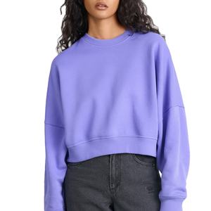 Sudadera para Mujer, Cálida y Ligera, de Doble Tejido, con Cuello Redondo, para la Temporada de Invierno, Estilo Casual, con Logotipo Frontal 2026 - Product Image 1