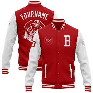 Veste universitaire OEM Broderie personnalisée Vêtements d'extérieur de baseball pour équipes, clubs sportifs, événements et logo personnalisé Vêtements pour hommes - Product Image 5