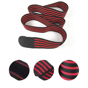 ผ้าพันแผลพันป้องกันข้อศอกสำหรับออกกำลังกายผ้ายืด3แถบระบายอากาศได้ดี - Product Image 4