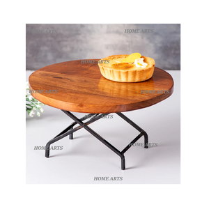 Marvelous Design <b>Wooden</b> <b>Cake</b> Server Set of Three Different Sizes And Shapes <b>Cake</b> Fruits Server For Home Usage - Product Image 2
