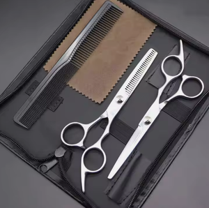 Tijeras de peluquero VG10 japonesas de alta calidad CNC, tijeras profesionales de corte de pelo de acero inoxidable, tipo de belleza - Product Image 2