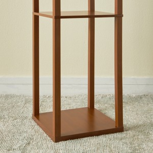 Lampadaire en tissu blanc en forme de champignon pour la décoration intérieure de salon de luxe moderne, élégant, support doré LED pour la maison et le bureau - Product Image 4