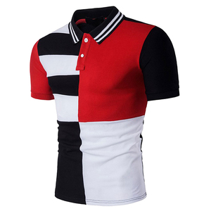 Polo de Manga Corta para Hombre, Estampado Digital, Algodón/Poliéster, Logotipo Personalizado para Adultos, Secado Rápido, Transpirable, Deportivo, Invierno - Product Image 1