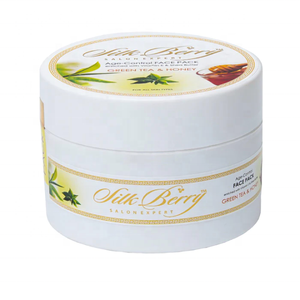 Masque Visage Crème au Thé Vert et Miel Silkberry pour Femmes 250g/900g Extrait Pur de Plantes Hydratant & Raffermissant pour Tous Types de Peau - Product Image 2