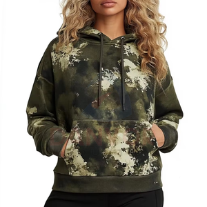 Sweat-shirt à capuche zippé pour homme de haute qualité, logo personnalisé, vente chaude, surdimensionné, vintage, sweat-shirt à capuche zippé intégral dégradé - Product Image 1