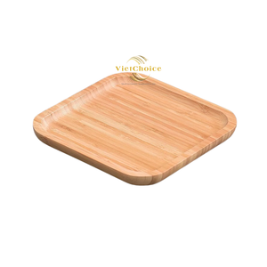 Bandeja de Bambú al por Mayor, Vajilla Ecológica para el Mercado Minorista y de Exportación - Product Image 4
