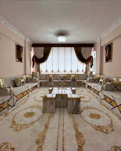 Sièges au sol orientaux, canapé ethnique, canapé Majlis arabe, canapé de style ottoman, ensemble Jalsa arabe, sièges au sol orientaux de luxe - Product Image 4
