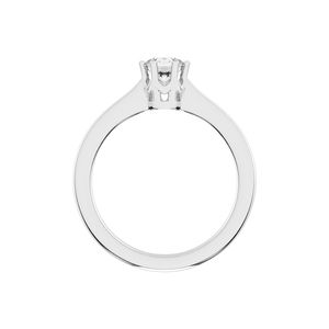 Bague en argent 0.50 CT avec diamants de laboratoire-Bijoux de luxe durables pour toutes les occasions bagues de mode - Product Image 3
