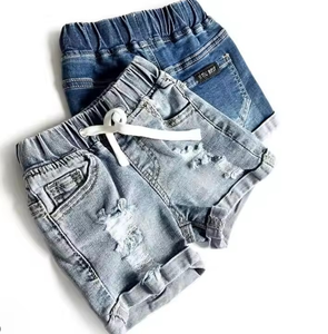 ถุงกระดาษแห้งเร็วของผู้หญิงกางเกงขาสั้นผ้ายีนส์ระบายอากาศได้ดีชุดแฟชั่นกลางแจ้งสำหรับฤดูใบไม้ผลิ/ฤดูร้อนสำหรับใส่ชกมวย - Product Image 3