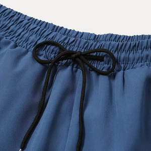 Ensembles de vêtements pour hommes avec logo personnalisé Ensemble de vêtements professionnels courts imprimés pour hommes Ensembles pour hommes grande taille High Street Coton Respirant - Product Image 5