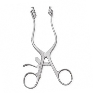 Weitlaner-Écarteur manuel, instrument chirurgical à retenue automatique, en acier inoxydable, 2x3 broches, pour orthopédie, utilisation à l'hôpital - Product Image 1