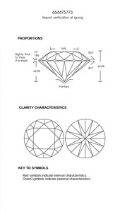 B2B อัญมณีสำหรับ Gia ได้รับการรับรอง1.00 CT เพชรกลมสีขาวธรรมชาติ I Color FL flow ความบริสุทธิ์หินขัดแบบเจียระไนแบบบริสุทธิ์ - Product Image 4