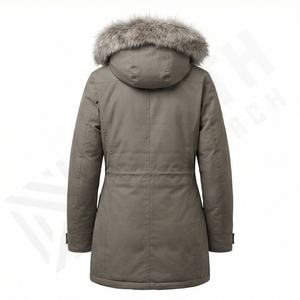 Abrigo con Capucha para Hombre, Impermeable, Cálido, Largo, Chaqueta Parka, Nueva Llegada, Ropa de Abrigo de Moda, Forro Polar de Algodón, Diseño Personalizado - Product Image 2