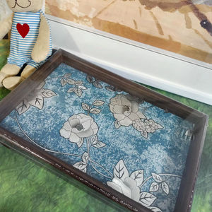 Plateau de service en bois MDF avec revêtement émaillé, design, hôtels et restaurants, articles de cuisine, plateau de table, haute qualité - Product Image 1