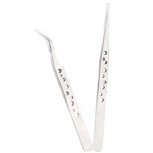 Pince à cils en acier inoxydable Non magnétique, dernière conception, pince à cils de bonne qualité - Product Image 5