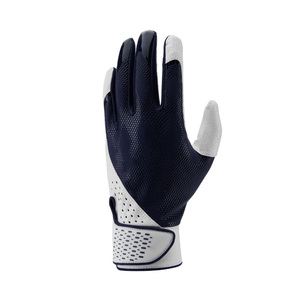 Gants de frappe de Baseball professionnels de qualité supérieure poignée sécurisée fermeture à boucle de crochet rembourrage doux maille respirante Logo personnalisé - Product Image 3