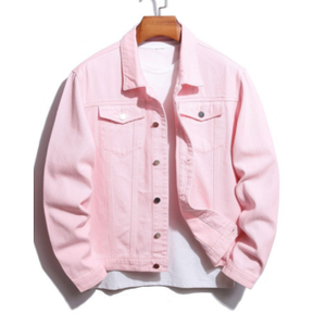 แจ็คเก็ตยีนส์บอมเบอร์วินเทจสำหรับผู้ชาย ระบายอากาศได้ดี อุ่นสบายสำหรับฤดูหนาว เป็นมิตรกับสิ่งแวดล้อม คุณภาพพรีเมียม ป้องกันรังสียูวี กลับด้านได้ แห้งเร็ว 240 GSM - Product Image 1