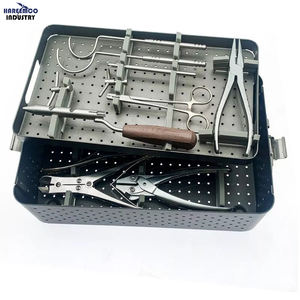 ชุดเครื่องมือตัดลวดออร์โธปิดิกส์แบบแมนนวลคุณภาพสูง ยี่ห้อสั่งทำพิเศษ สำหรับตัดลวดเคิร์ชเนอร์และลวดพิน - Product Image 1