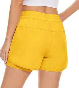 OEM personalizado verano Pantalones cortos pantalones cortos para damas Casual Mujer Pantalones cortos de algodón Color sólido gran oferta nuevo estilo de algodón - Product Image 6