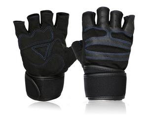 Guantes de gimnasio de levantamiento de pesas sin dedos unisex Jawda International de alta calidad con logotipo personalizado para entrenamiento físico - Product Image 1
