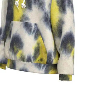 Sweat-shirts tie-dye en coton mélangé 100% Fabrication en gros Pull à capuche lourd personnalisé Thermique Hommes Sweat-shirts tie-dye - Product Image 5